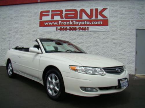 Photo Image Gallery & Touchup Paint: Toyota Solara in Diamond White Pearl  (051)  YEARS: 1999-2003