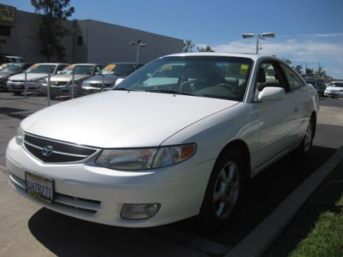 Photo Image Gallery & Touchup Paint: Toyota Solara in Diamond White Pearl  (051)  YEARS: 1999-2003