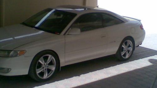 Photo Image Gallery & Touchup Paint: Toyota Solara in Diamond White Pearl  (051)  YEARS: 1999-2003