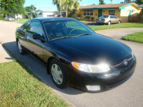 Photo Image Gallery & Touchup Paint: Toyota Solara in Black Metallic   (204)  YEARS: 1999-1999