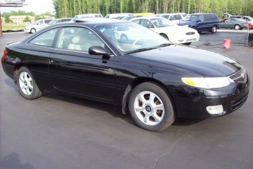 Photo Image Gallery & Touchup Paint: Toyota Solara in Black Metallic   (204)  YEARS: 1999-1999