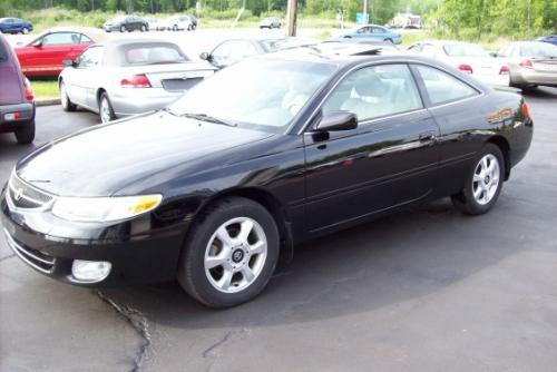 Photo Image Gallery & Touchup Paint: Toyota Solara in Black Metallic   (204)  YEARS: 1999-1999