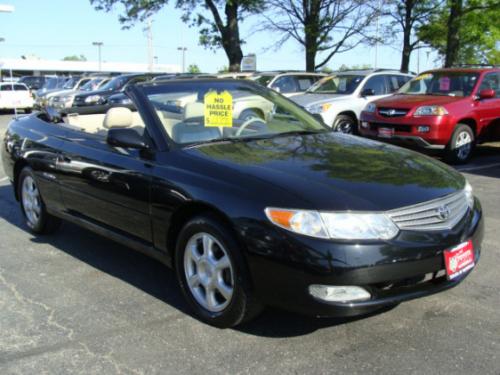 Photo Image Gallery & Touchup Paint: Toyota Solara in Black Sand Pearl  (209)  YEARS: 2000-2003