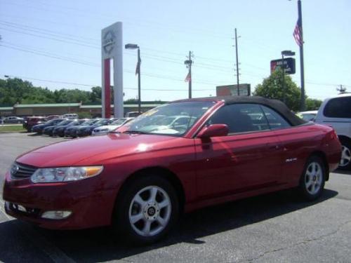 Photo Image Gallery & Touchup Paint: Toyota Solara in Red Flame Metallic  (3N5)  YEARS: 2000-2003