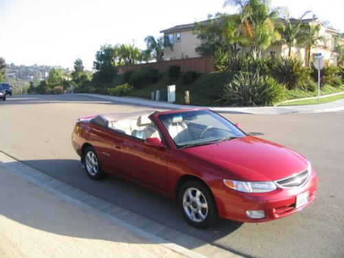 Photo Image Gallery & Touchup Paint: Toyota Solara in Red Flame Metallic  (3N5)  YEARS: 2000-2003