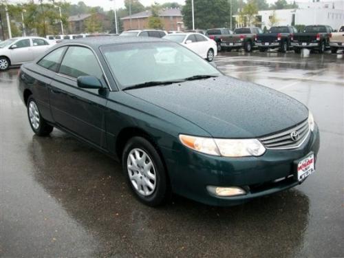 Photo Image Gallery & Touchup Paint: Toyota Solara in Rainforest Pearl   (6S3)  YEARS: 2002-2003