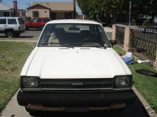 Photo of a 1981-1983 Toyota Starlet in White (paint color code 033