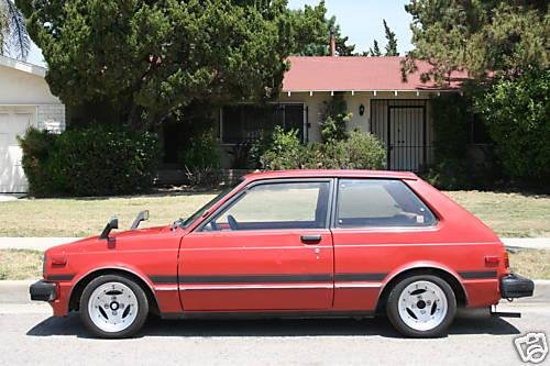 toyota starlet Photo Example of Paint Code 391