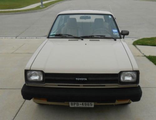 Photo Image Gallery & Touchup Paint: Toyota Starlet in Light Beige   (4A8)  YEARS: 1982-1982