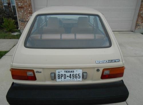Photo Image Gallery & Touchup Paint: Toyota Starlet in Light Beige   (4A8)  YEARS: 1982-1982