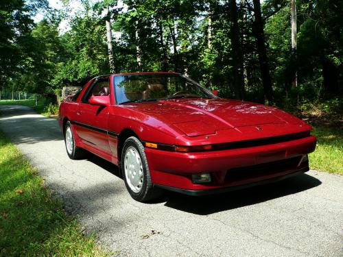 Photo Image Gallery & Touchup Paint: Toyota Supra In Red Pearl (3h1)