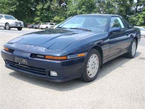 Photo Image Gallery & Touchup Paint: Toyota Supra In Dark Blue Pearl (8e3)