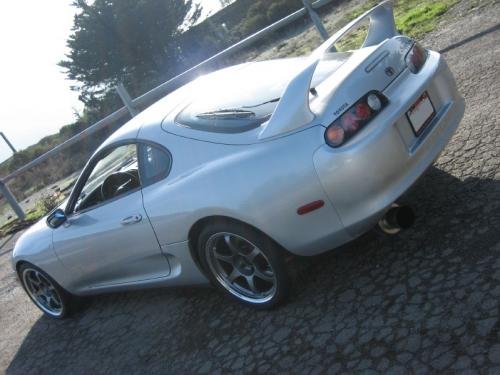 Photo Image Gallery & Touchup Paint: Toyota Supra in Alpine Silver Metallic  (199)  YEARS: 1993-1997
