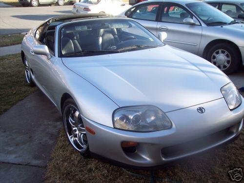 Photo Image Gallery & Touchup Paint: Toyota Supra in Alpine Silver Metallic  (199)  YEARS: 1993-1997