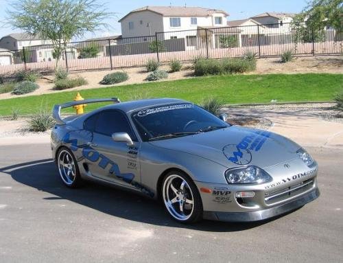 Photo Image Gallery & Touchup Paint: Toyota Supra in Quicksilver Fx   (1B9)  YEARS: 1998-1998