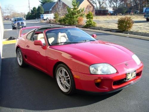 Photo Image Gallery & Touchup Paint: Toyota Supra in Renaissance Red   (3L2)  YEARS: 1993-1998