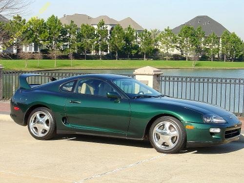 Photo of a 1998 Toyota Supra in Imperial Jade Mica (paint color code 6Q7