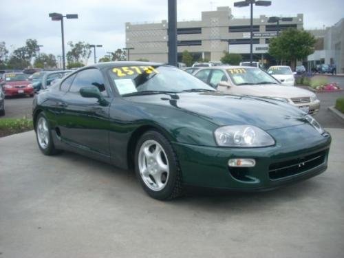 Photo Image Gallery & Touchup Paint: Toyota Supra in Imperial Jade Mica  (6Q7)  YEARS: 1998-1998