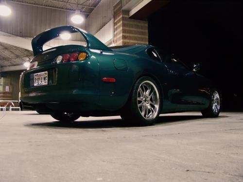 Photo Image Gallery & Touchup Paint: Toyota Supra in Imperial Jade Mica  (6Q7)  YEARS: 1998-1998