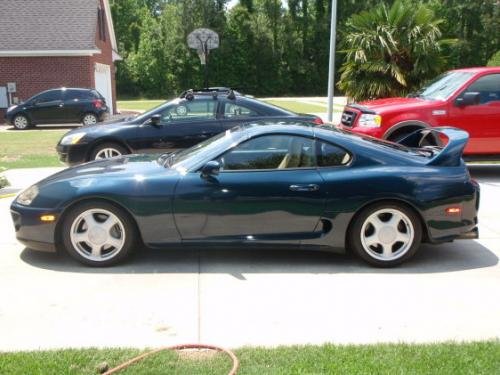 Photo Image Gallery & Touchup Paint: Toyota Supra in Baltic Blue Metallic  (752)  YEARS: 1993-1996