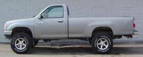 Photo Image Gallery & Touchup Paint: Toyota T100 in Pewter Pearl   (196)  YEARS: 1993-1997