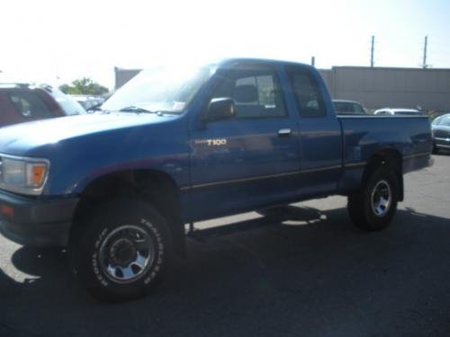 Photo Image Gallery & Touchup Paint: Toyota T100 in Tropical Blue Metallic  (8B6)  YEARS: 1994-1998