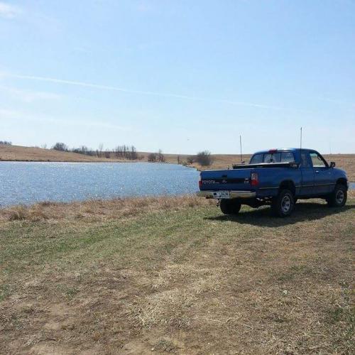 Photo Image Gallery & Touchup Paint: Toyota T100 in Tropical Blue Metallic  (8B6)  YEARS: 1994-1998
