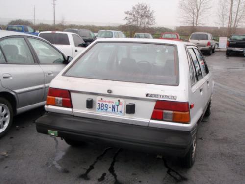 Photo Image Gallery & Touchup Paint: Toyota Tercel in Silver Metallic   (147)  YEARS: 1983-1986