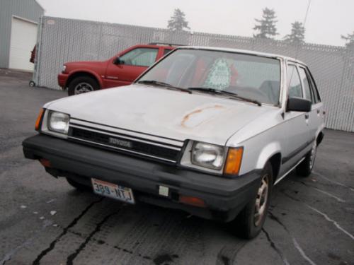 Photo Image Gallery & Touchup Paint: Toyota Tercel in Silver Metallic   (147)  YEARS: 1983-1986