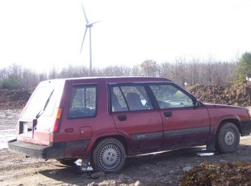 toyota tercel Photo Example of Paint Code 3G9