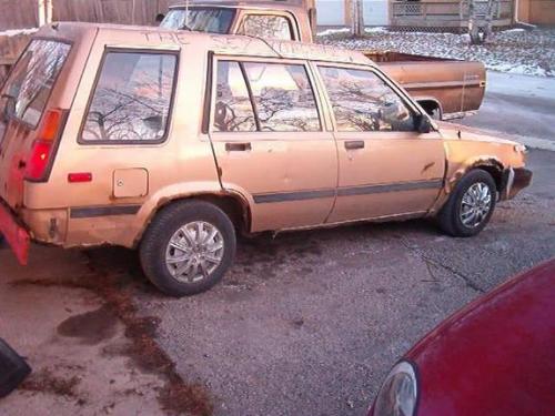 Photo Image Gallery & Touchup Paint: Toyota Tercel in Light Topaz Metallic  (4E1)  YEARS: 1984-1986