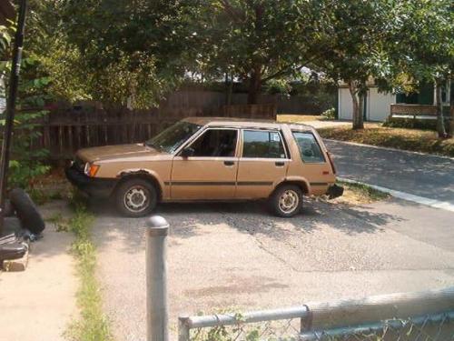 Photo Image Gallery & Touchup Paint: Toyota Tercel in Light Topaz Metallic  (4E1)  YEARS: 1984-1986