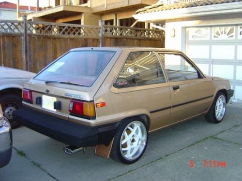 Photo Image Gallery & Touchup Paint: Toyota Tercel in Light Topaz Metallic  (4E1)  YEARS: 1984-1986