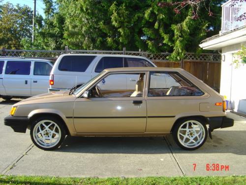 Photo Image Gallery & Touchup Paint: Toyota Tercel in Light Topaz Metallic  (4E1)  YEARS: 1984-1986