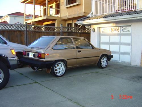 Photo Image Gallery & Touchup Paint: Toyota Tercel in Light Topaz Metallic  (4E1)  YEARS: 1984-1986