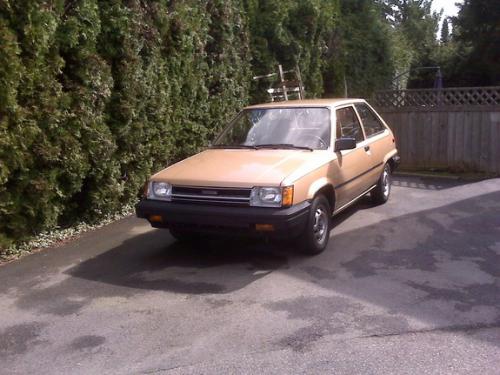 Photo Image Gallery & Touchup Paint: Toyota Tercel in Light Topaz Metallic  (4E1)  YEARS: 1984-1986