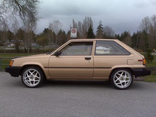 Photo Image Gallery & Touchup Paint: Toyota Tercel in Light Topaz Metallic  (4E1)  YEARS: 1984-1986