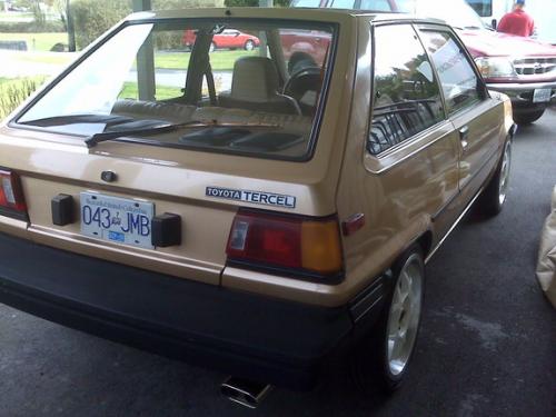 Photo Image Gallery & Touchup Paint: Toyota Tercel in Light Topaz Metallic  (4E1)  YEARS: 1984-1986