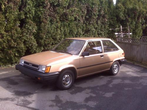 Photo Image Gallery & Touchup Paint: Toyota Tercel in Light Topaz Metallic  (4E1)  YEARS: 1984-1986