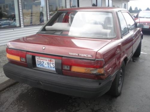 toyota tercel Photo Example of Paint Code 3G9
