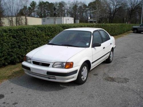 Photo Image Gallery & Touchup Paint: Toyota Tercel in Super White   (040)  YEARS: 1995-1998