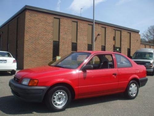 Photo Image Gallery & Touchup Paint: Toyota Tercel in Super Red   (3E5)  YEARS: 1995-1998
