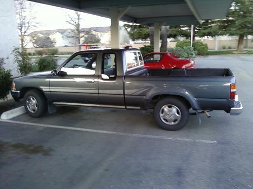 Photo Image Gallery & Touchup Paint: Toyota Truck in Dark Gray Metallic  (179)  YEARS: 1989-1995