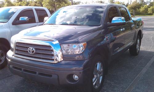 Photo Image Gallery & Touchup Paint: Toyota Tundra in Slate Metallic   (1F9)  YEARS: 2007-2010