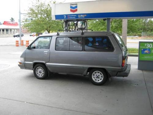 Photo Image Gallery & Touchup Paint: Toyota Van in Gray Metallic   (168)  YEARS: 1989-1989