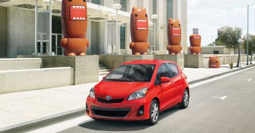 Photo Image Gallery & Touchup Paint: Toyota Yaris in Absolutely Red   (3P0)  YEARS: 2012-2016