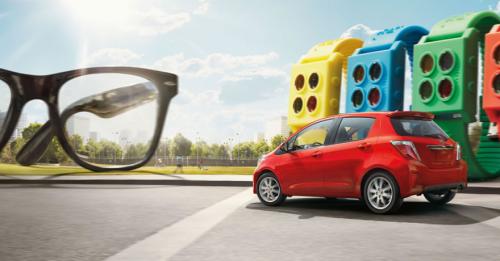 Photo Image Gallery & Touchup Paint: Toyota Yaris in Absolutely Red   (3P0)  YEARS: 2012-2016
