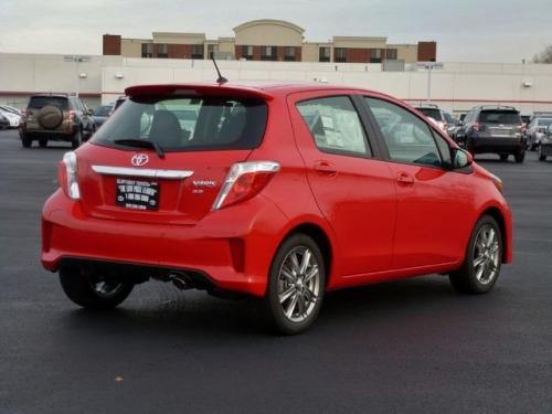 Photo Image Gallery & Touchup Paint: Toyota Yaris in Absolutely Red   (3P0)  YEARS: 2012-2016