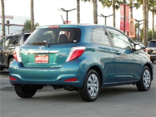 Photo Image Gallery & Touchup Paint: Toyota Yaris in Lagoon Blue Mica  (788)  YEARS: 2012-2014