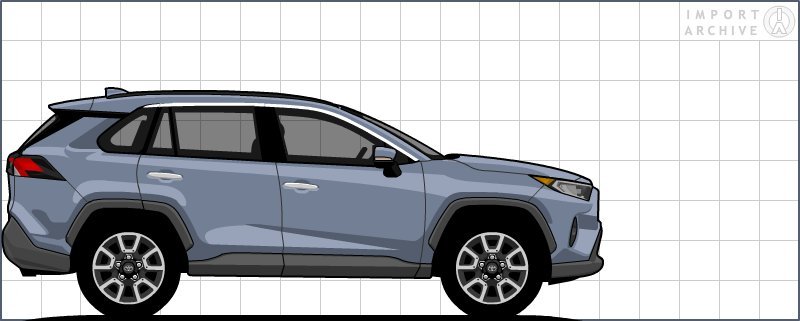 Importarchive Toyota Rav4 2019 Touchup Paint Codes And Color